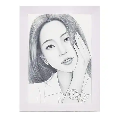 人物肖像画素描人物肖像画素描简单