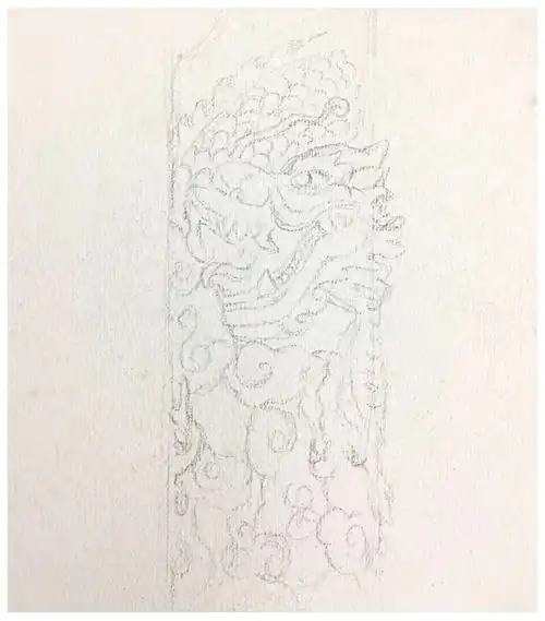 神殿龙腾柱|插画|绘本|待风起 - 原创作品 - 站酷 (zcool)