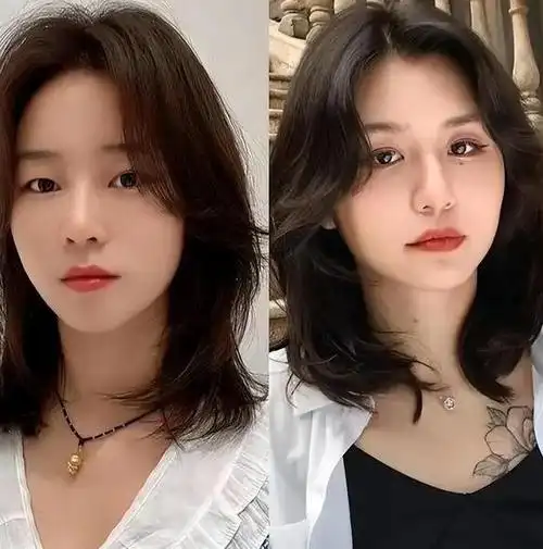 今年火了一种发型叫锁骨发时尚减龄显脸小比整容还好