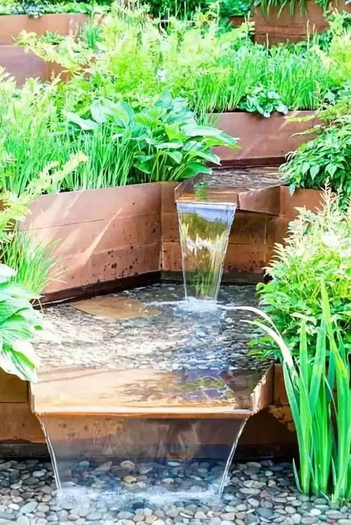 让人惊艳的水景设计!景观中的跌水,叠水?