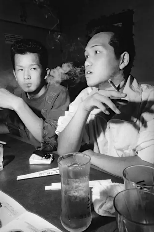 老照片:90年代的日本黑帮