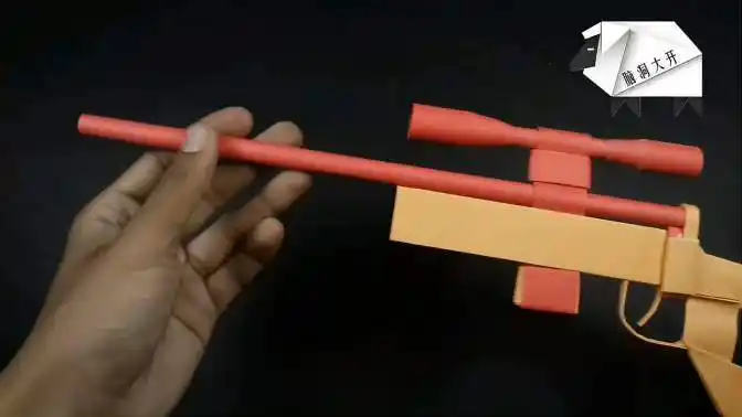 010期:手工折纸|空投王者狙击枪awm三级头一枪爆头-生活视频-搜狐视频