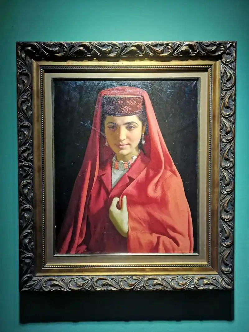 肖像系列 #油画 #艺术 #中国美术馆 #当代艺术 #画展 - 抖音