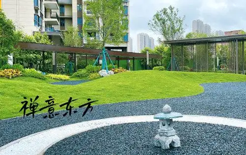 小区园林景观实拍