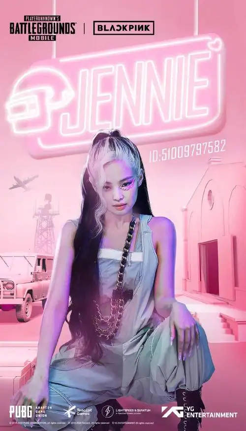 美人计 | blackpink全员代言"吃鸡",我心中的电竞风女孩有脸了