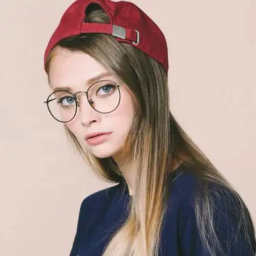 右店 日本潮人圆复古镜架什么形状的眼镜框搭配什么样的脸型太复杂搞