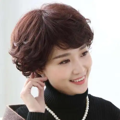 50岁的女人过年烫什么发型减龄又好看中老年烫发发型设计盘点时尚又