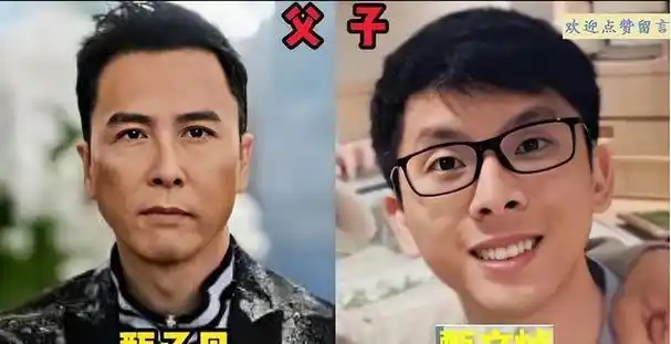 港台演员父子对比,曾志伟儿子是著名大导演,甄子丹父子如出一辙