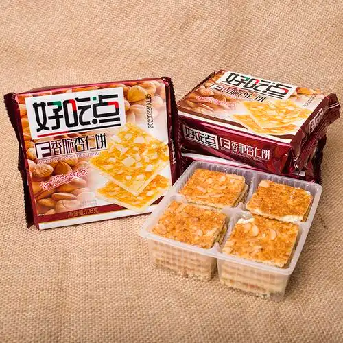 饼干达利园好吃点香脆腰果核桃108g薄脆零食29元薄脆饼干