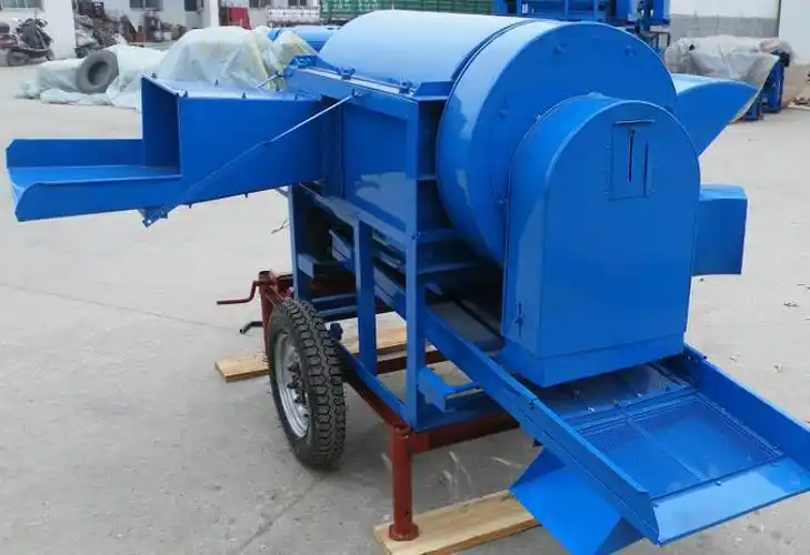 厂家供应稻麦脱粒机大型小麦水稻脱粒机人工喂料玉米脱粒机