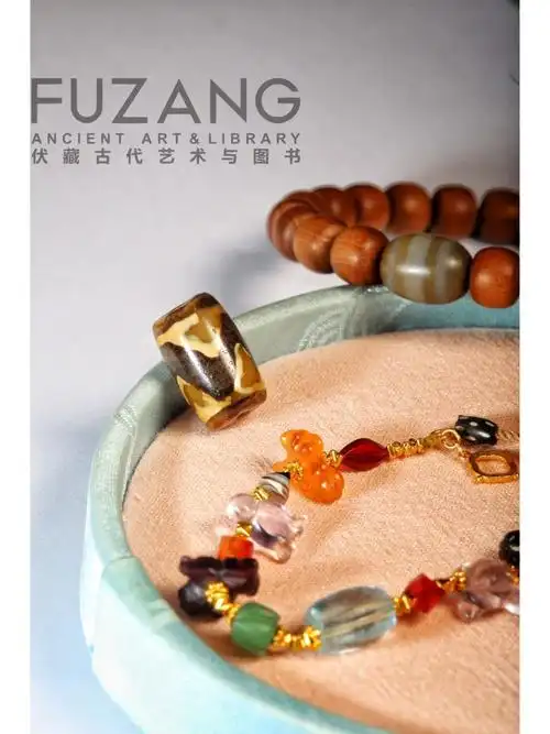 金皮措思虎牙孟加拉满朱砂措思手串