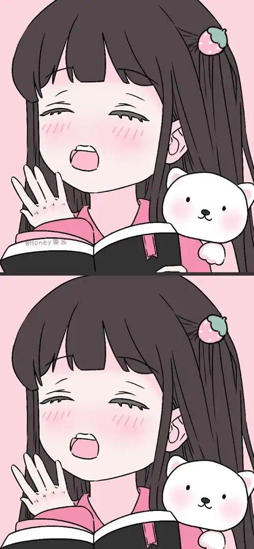 可爱卡通少女心高清手机壁纸