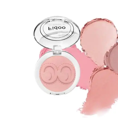 fidoo浮汀单色腮红膏泥高光修容收缩哑光06自然腮紫膨胀色腮红女_爱购