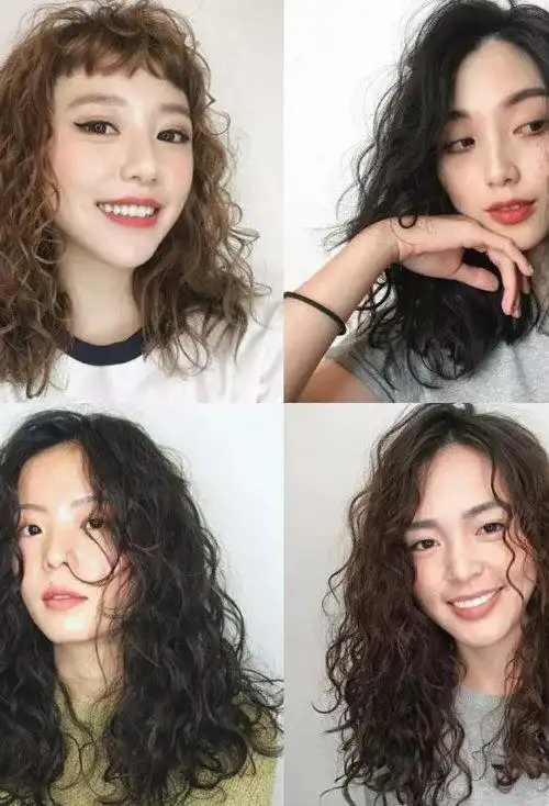 女版弹力十足泡面卷这么潮 尽显女生气质的泡面卷发 - 卷发发型