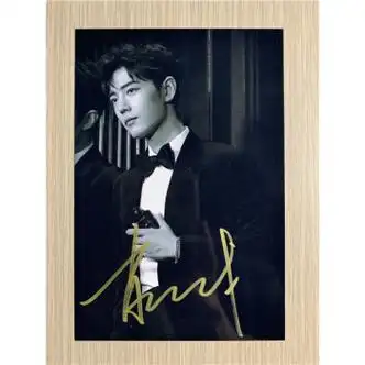 冲冠大陆肖战亲笔签名照片24款热门定妆照无仿无印刷6寸 款式1