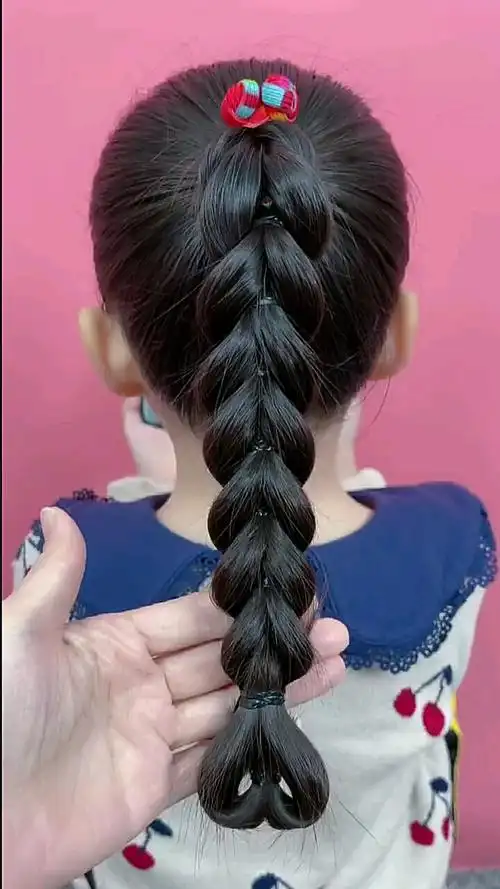 美到心动的高马尾辫扎发教程来咯73