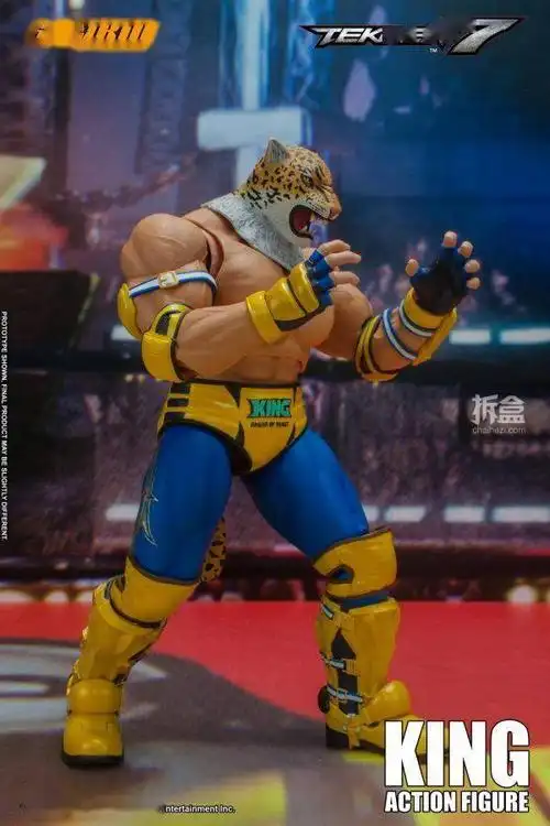 stormtoys铁拳7king豹王国王112可动人偶6寸兵人