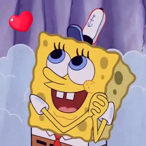 海绵宝宝派大星一左一右情头图片