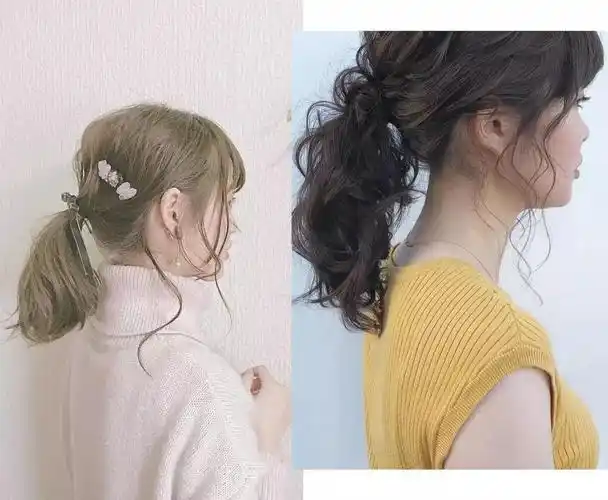简单低马尾10种扎法中最有气质的几款,怎样扎马尾辫简单好看-发型侠