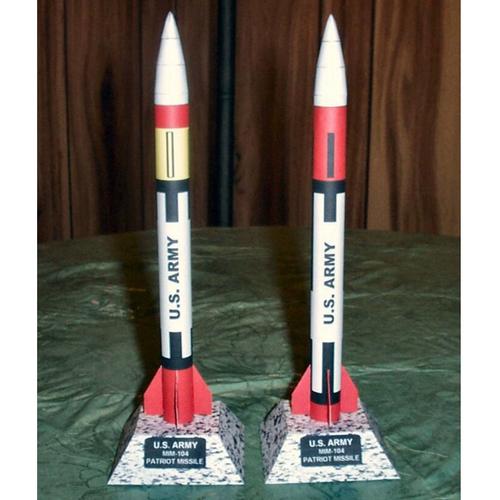 仿真军事模型火箭导弹3d立体纸模型diy手工制作儿童益智折纸玩具