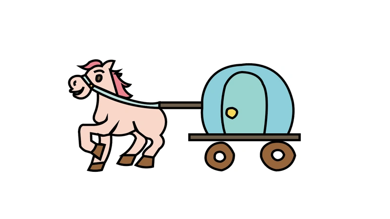 马车简笔画 马车简笔画怎么画 - 天奇生活