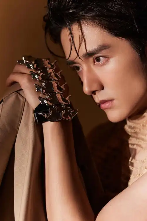 张新成沙丘战损造型 gq盛典