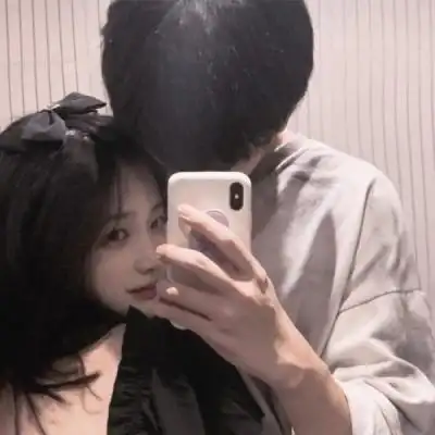 2021很甜蜜的双人情侣qq头像图片