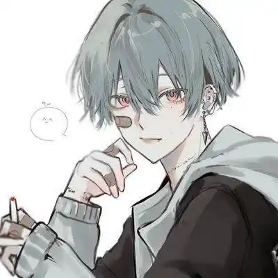 超酷超拽超霸气的男生动漫头像冷酷,谁的青春不折腾_动漫_头像_男生