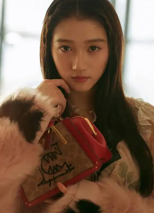 明星关晓彤,代表作品包括一仆二主/春蕾绽放/洛克王国大电影4:出发!