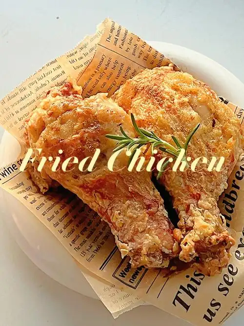 小厨房无油低脂鲜嫩多汁炸鸡腿