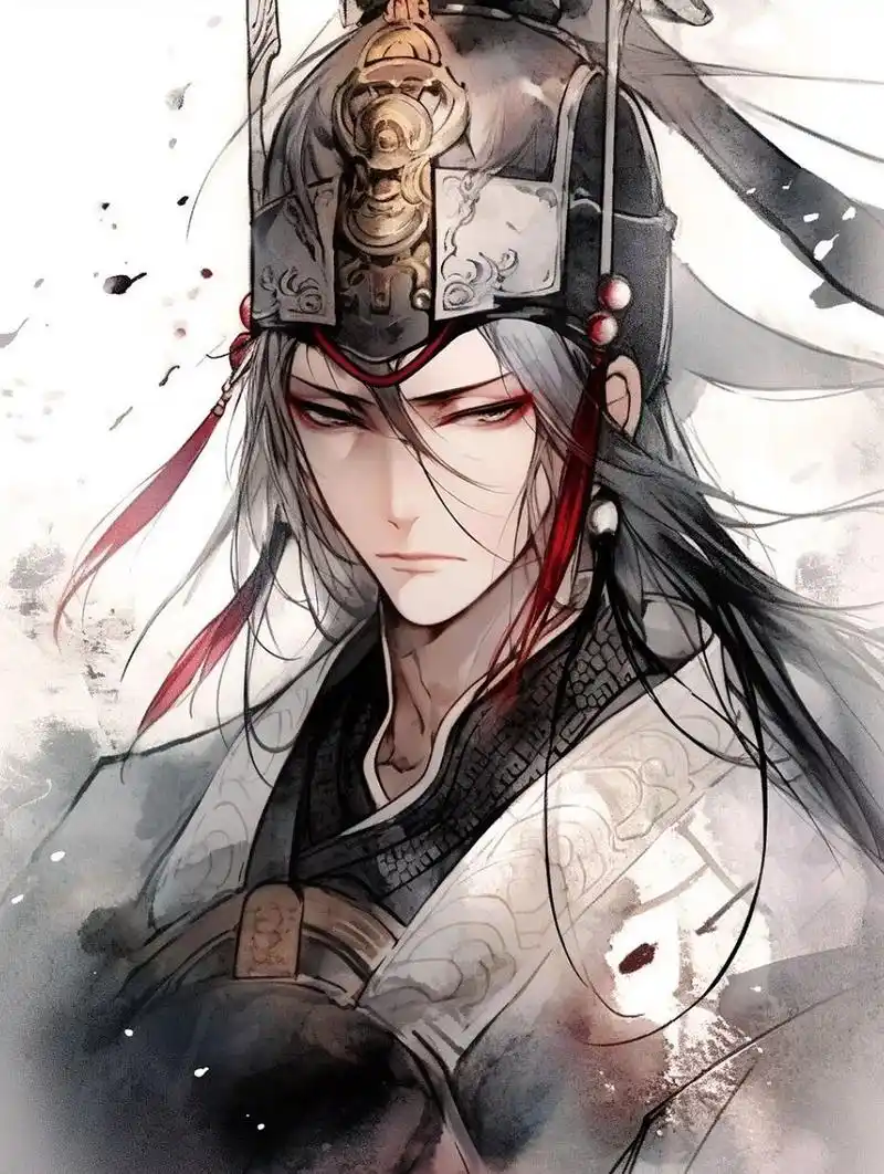 古风少年将军头像壁纸 这张脸是ai理解下的嬴政