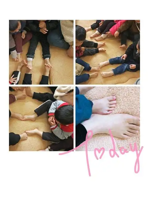 青少年宫幼儿园托一课程故事《我有两只脚》