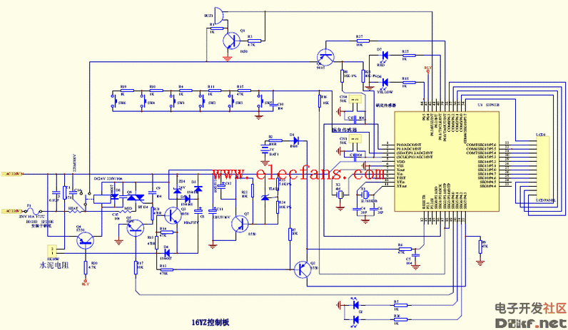 电饭煲的电路图大全