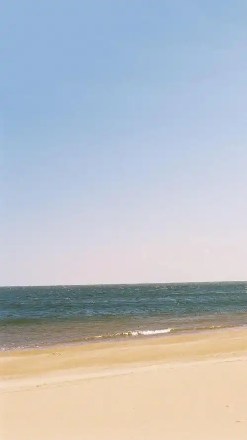 清新海边沙滩风景手机壁纸-风景-手机壁纸下载-美桌网