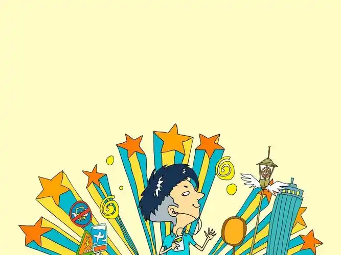 背景动漫人物画