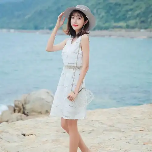 本站专享优惠劵满358元减200元 - 59赵丽颖同款连衣