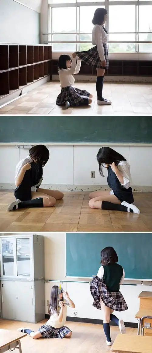 level6掀裙狂魔再现女高中生水手服掀裙露胖次清纯写真发售