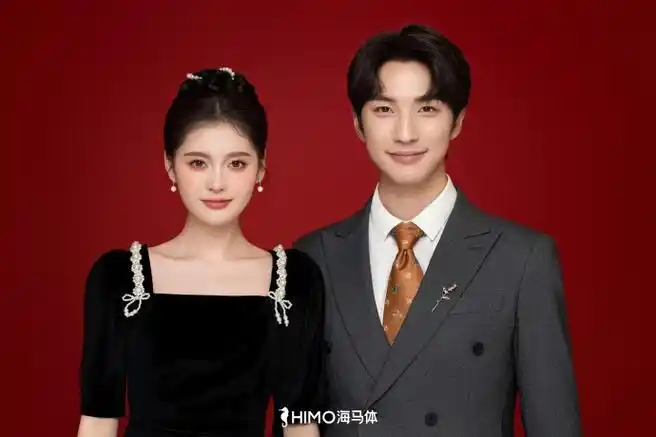 海马体照相馆##海马体结婚登记照