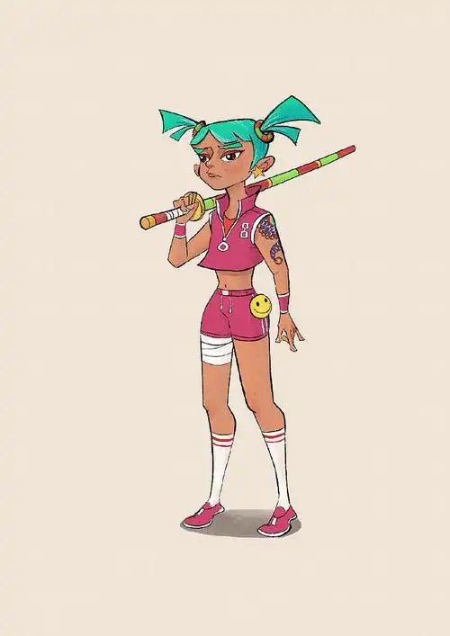 动画角色设计稿(4p)