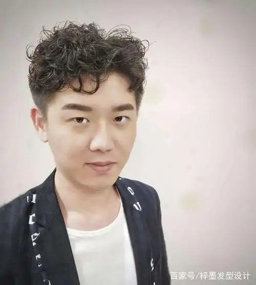 男士纹理蓬松发型,男士纹理卷发(形象提升的必剪发型)