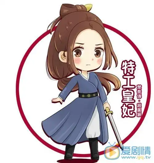 求楚乔传里面赵丽颖的手机壁纸,动漫版的