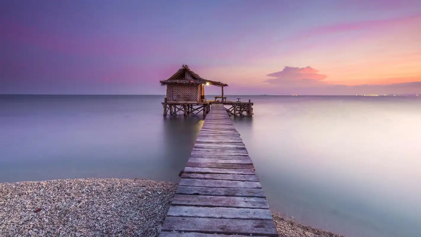 美丽的海岸风景图片高清宽屏桌面壁纸