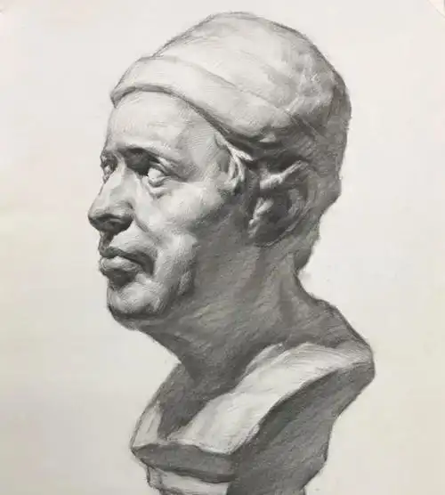 【推荐】素描石膏像步骤及画法|素描石膏像步骤图教程