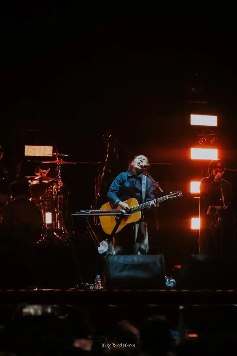 痛仰乐队——丽江简单假日生活节.老三样乐队在丽江音乐节请歌迷 - 抖