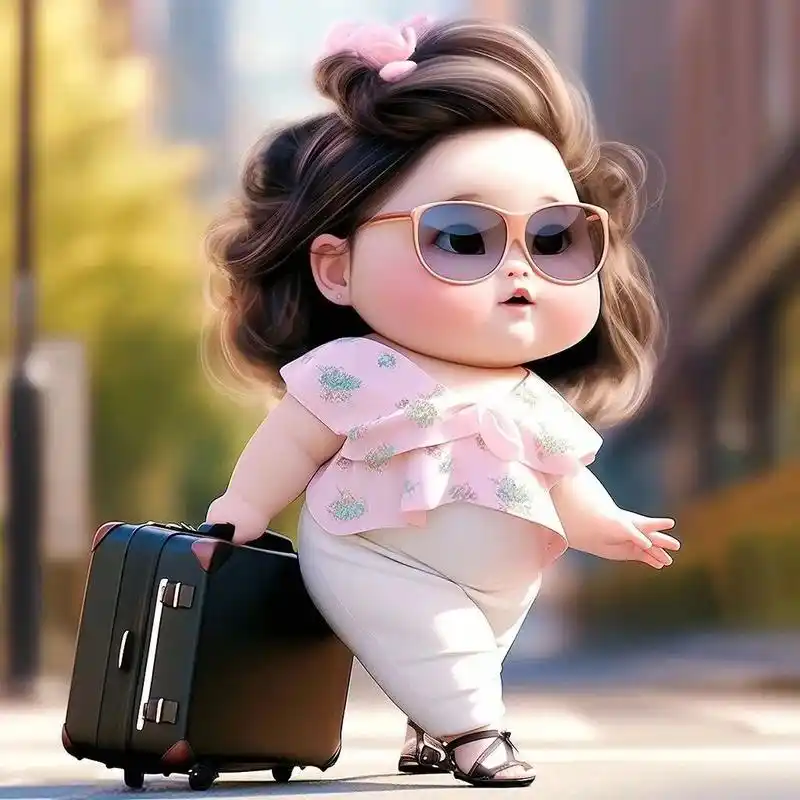 可可爱爱的胖妞头像