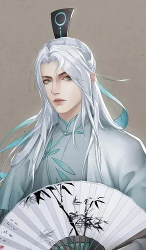 古风美男谪仙/邪魅/妖孽/超帅男图壁纸_腾讯新闻