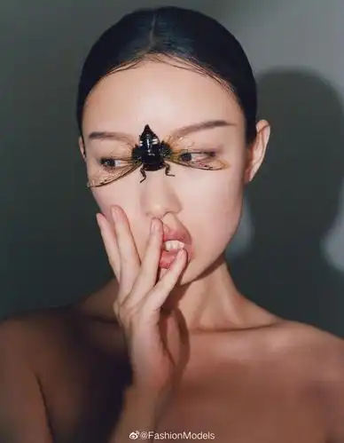 倪妮登上idestmagazine夏季刊封面以蝉翼遮眼大胆挑战魅惑新风格