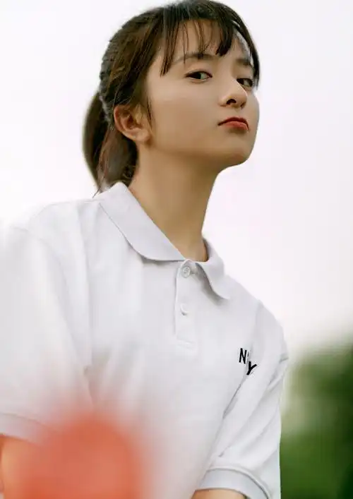 厉嘉琪纯白运动风写真图片59