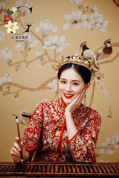 古摄影 | 秀禾服跟白婚纱