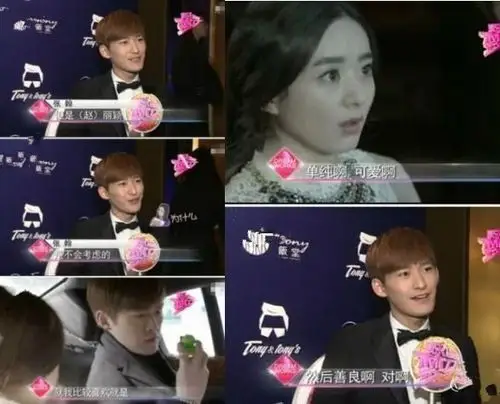 吴亦凡为赵丽颖挡采访